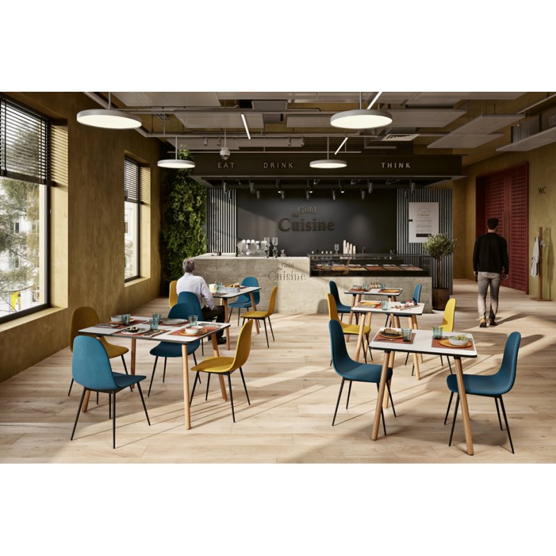 PAPERFLOW bistro table PALOMBA, round, black